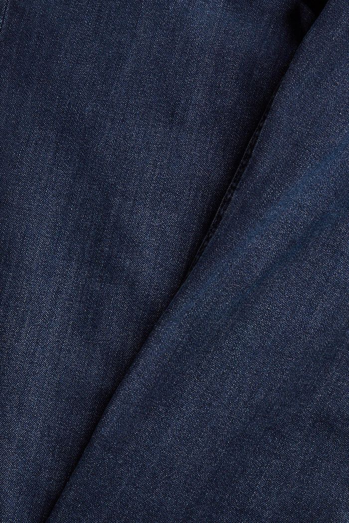 Stretch jeans made of blended organic cotton, BLUE BLACK, detail image number 4