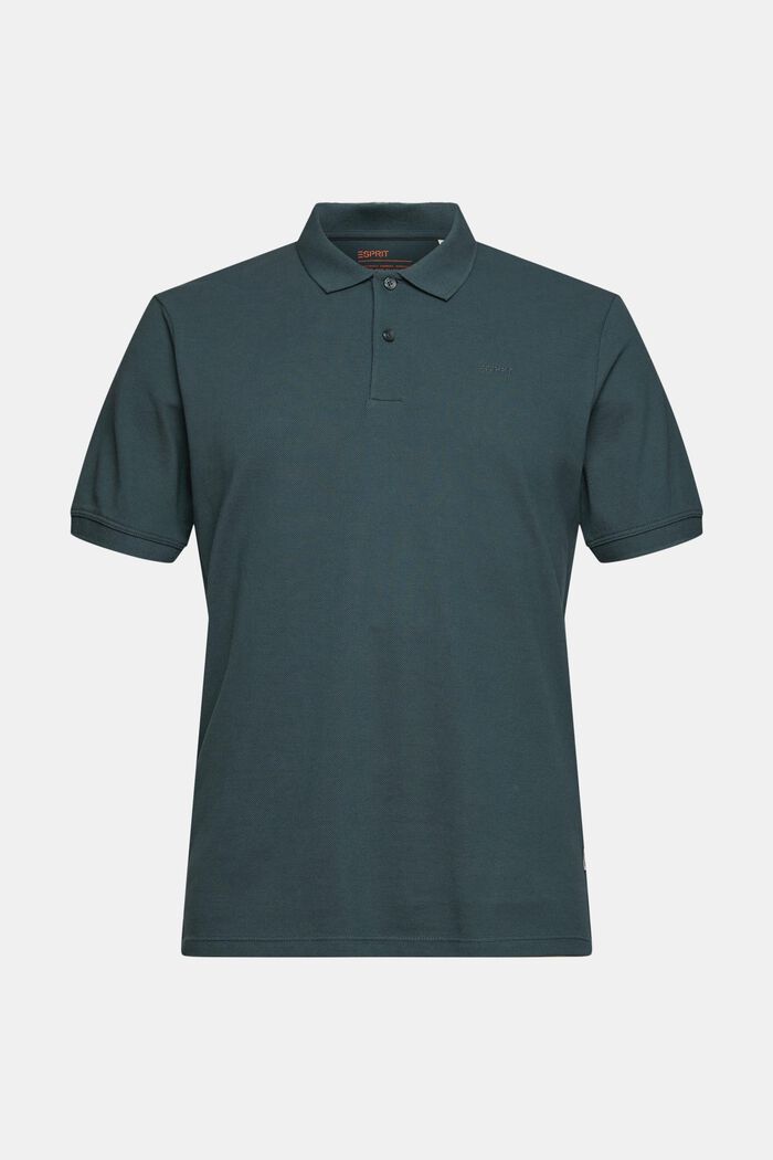 Polo shirt, TEAL BLUE, detail image number 6