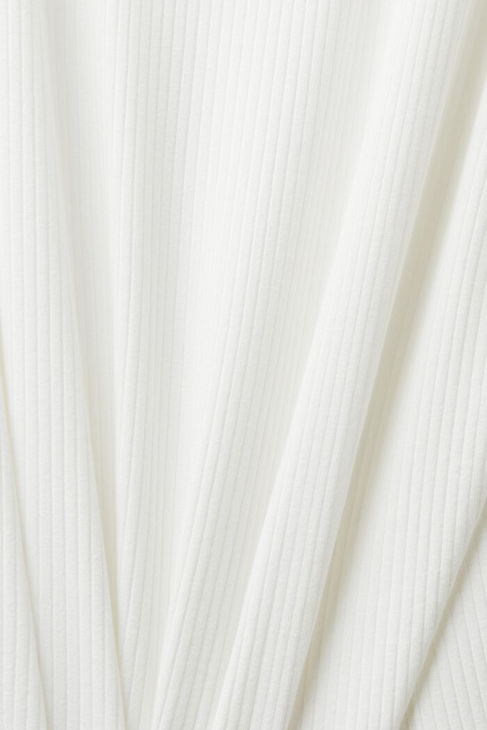 Ribbed tank top, OFF WHITE, detail image number 4
