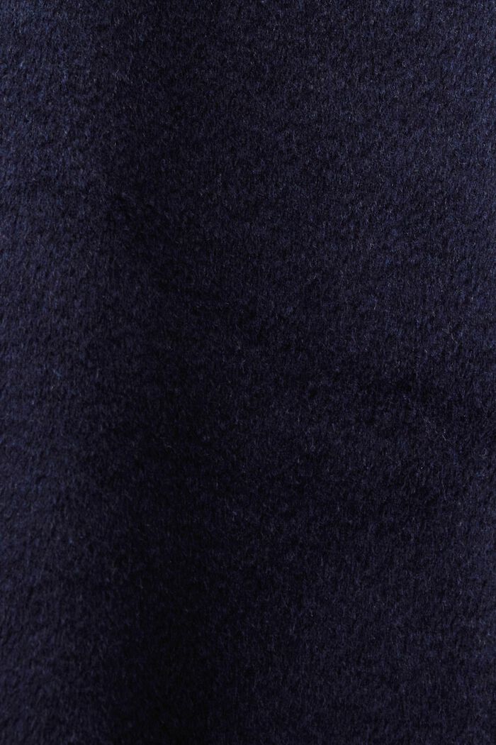 Recycled: wool blend coat, NAVY, detail image number 6