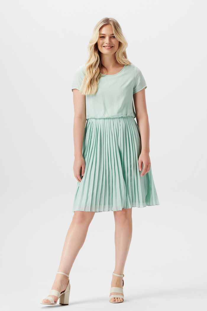 Two-in-one dress with nursing function, PALE MINT, detail image number 1