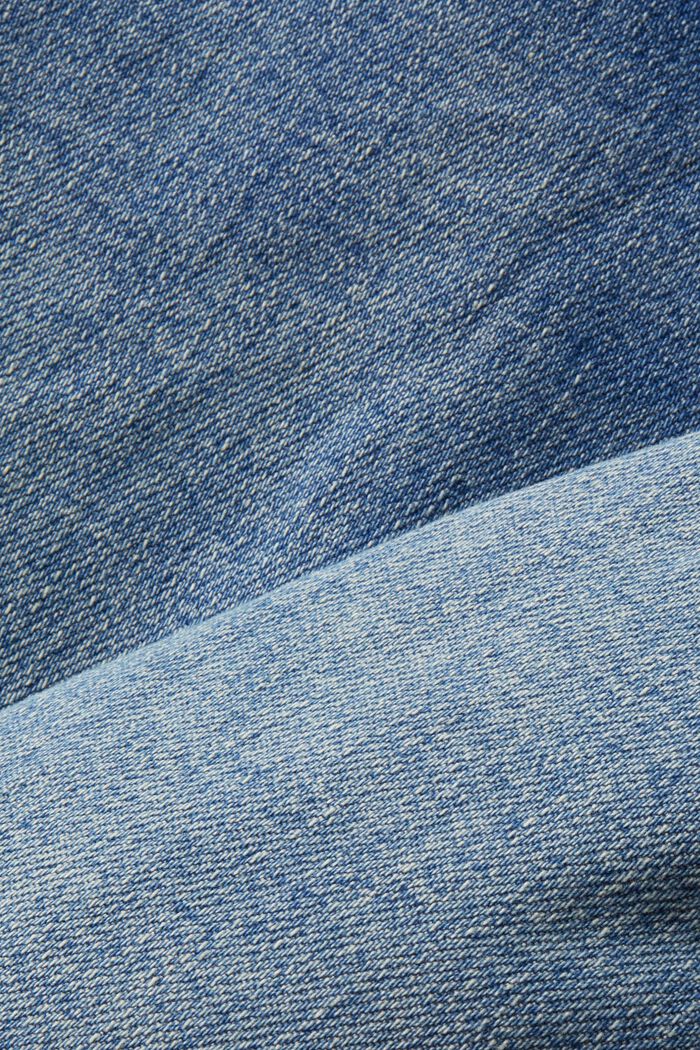Low-Rise Cropped Flared Jeans, BLUE MEDIUM WASHED, detail image number 5