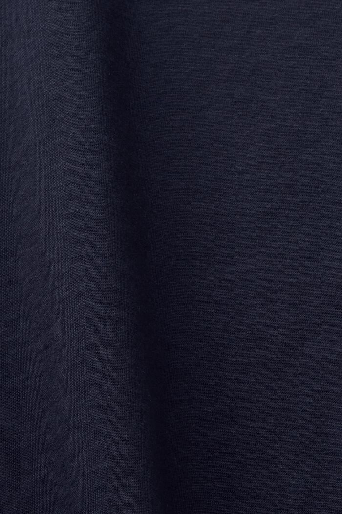 Front Print Jersey T-Shirt, NAVY, detail image number 4