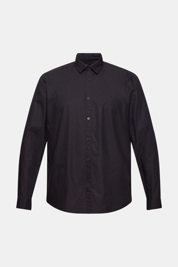 Shirt made of 100% pima organic cotton, BLACK, detail image number 8