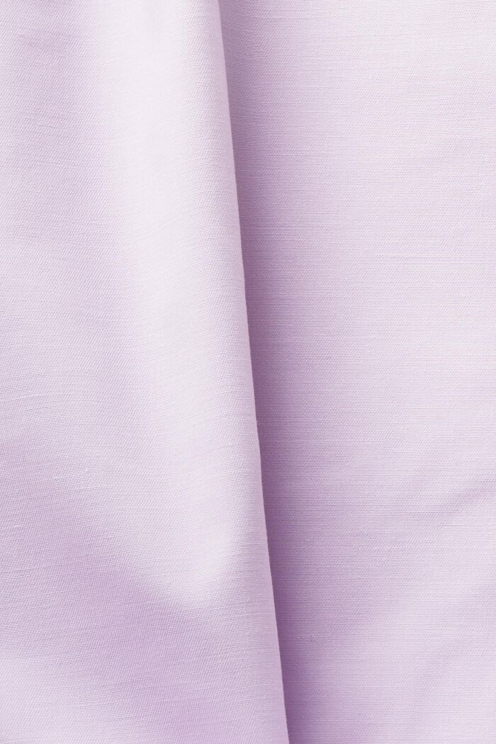 Short Double-Breasted Trench Coat, LAVENDER, detail image number 4