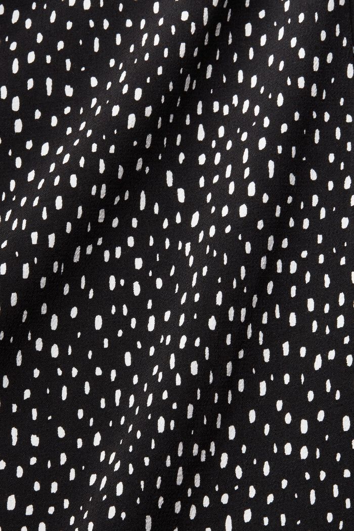 Patterned midi skirt, LENZING™ ECOVERO™, BLACK, detail image number 1
