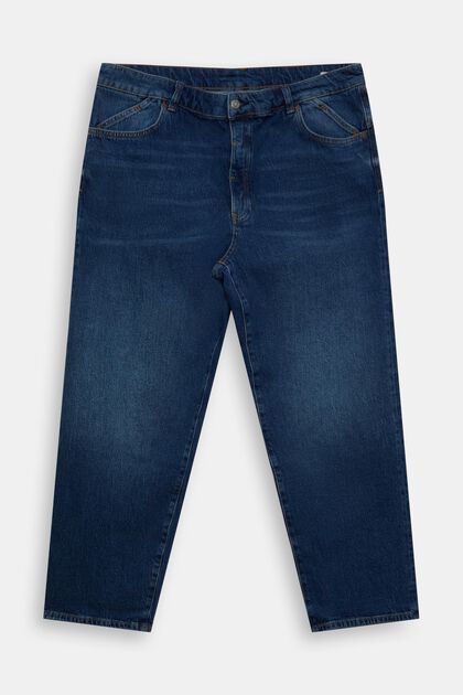 CURVY high-rise dad jeans