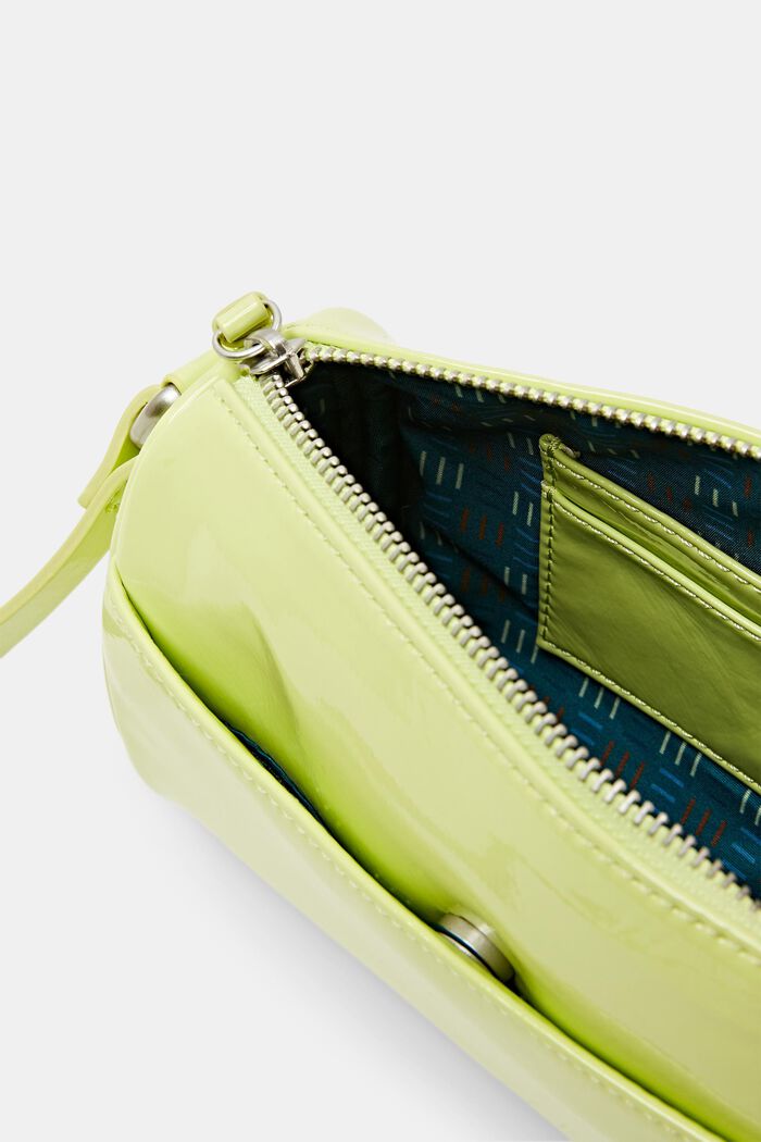 Small Crossbody Bag, LIME YELLOW, detail image number 3