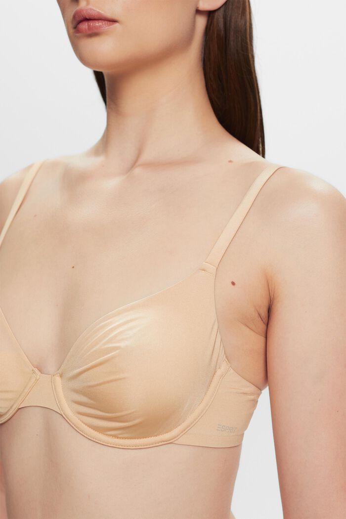 Underwired Bra, DUSTY NUDE, detail image number 1