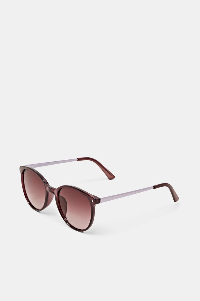 Round framed sunglasses, SILVER, detail image number 2