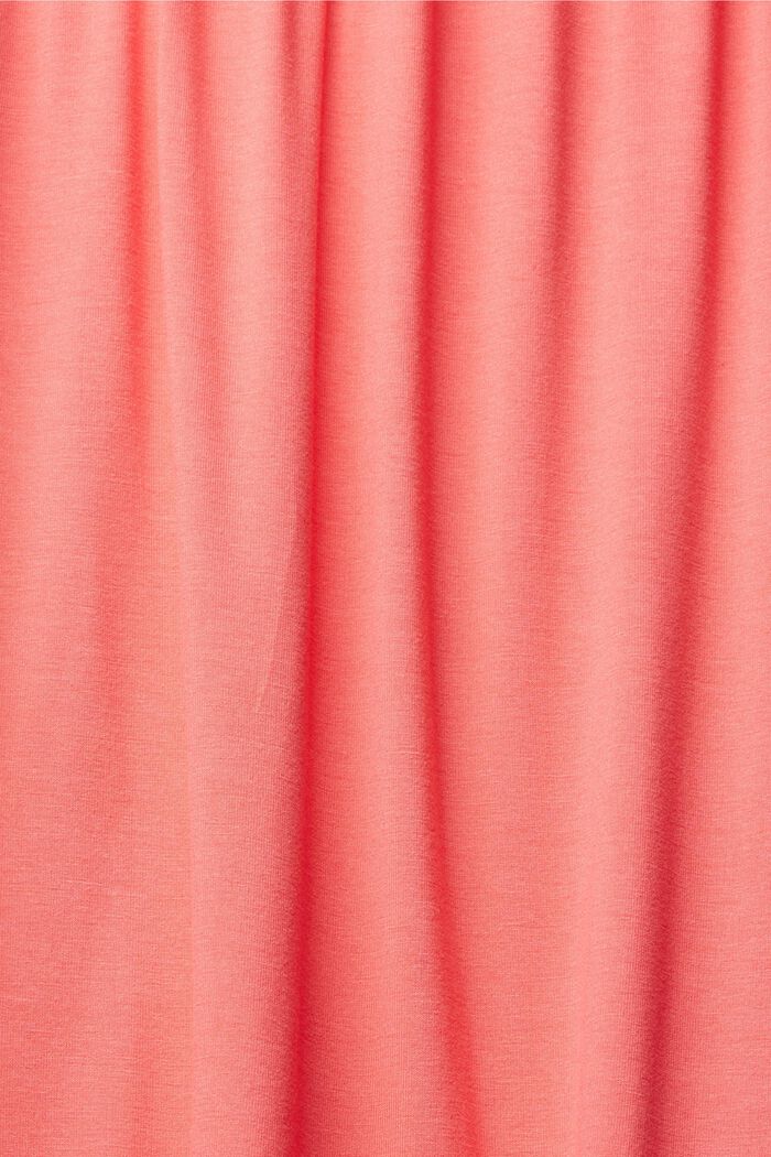 Jersey midi dress, LENZING™ ECOVERO™, CORAL RED, detail image number 1