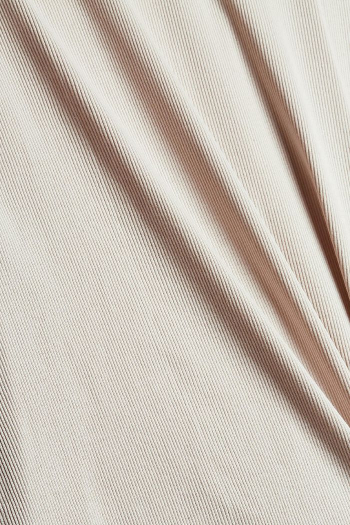 Ribbed pyjama top made of organic cotton, ICE, detail image number 4