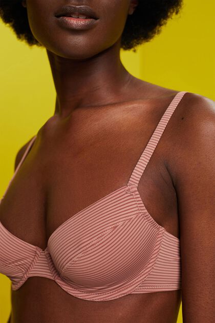 Recycled: underwire bra made of microfibre