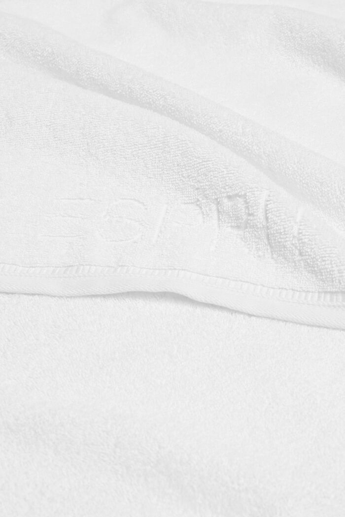 Terry cloth towel collection, WHITE, detail image number 1
