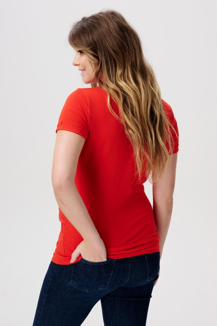MATERNITY Short-Sleeve T-Shirt, MISSION RED, detail image number 3