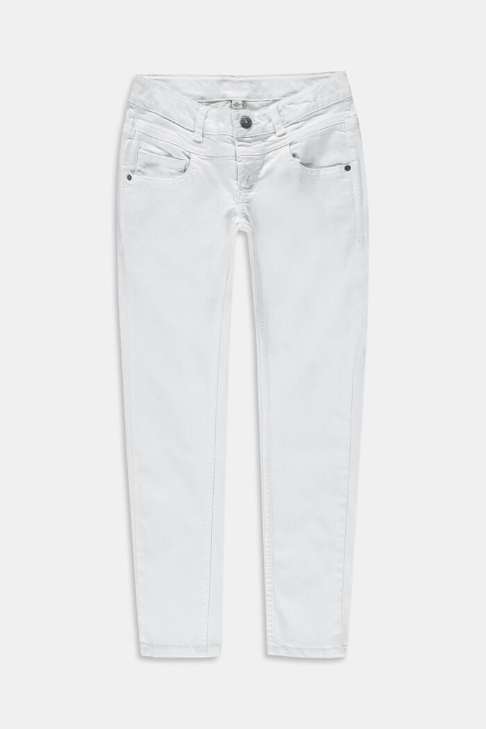 Slim Jeans, WHITE, detail image number 0