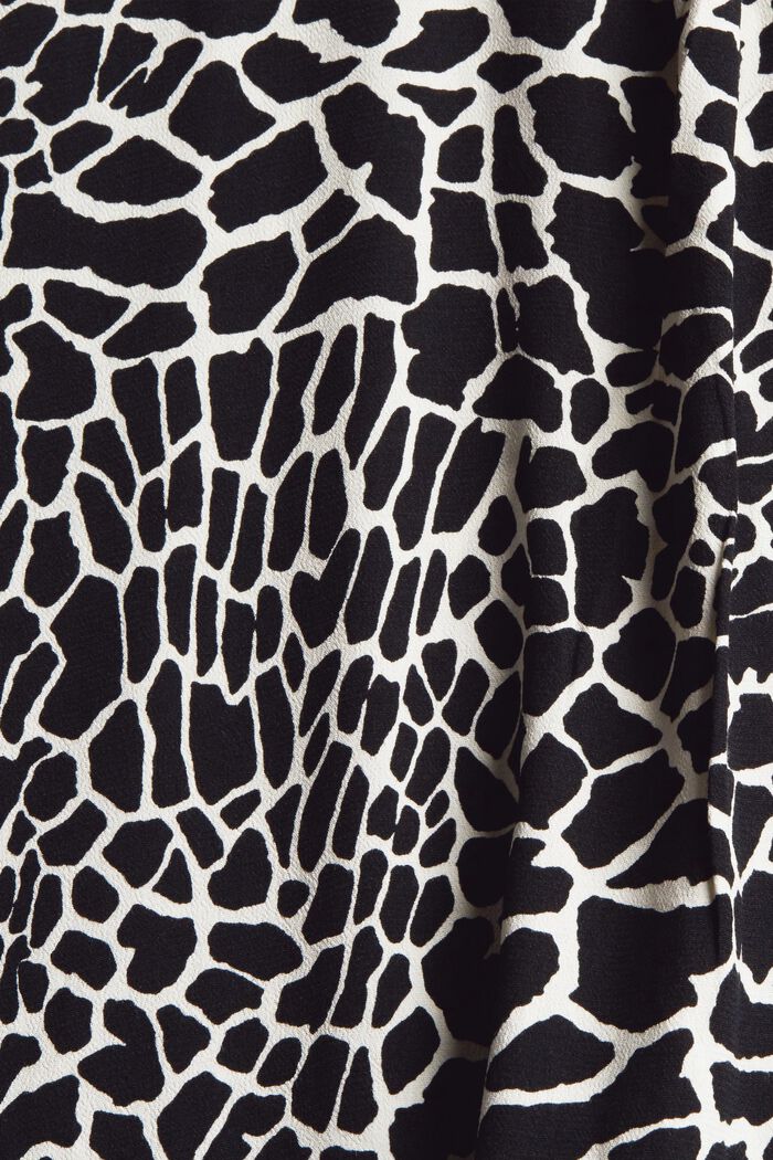 Oversized blouse with LENZING™ ECOVERO™, BLACK, detail image number 4