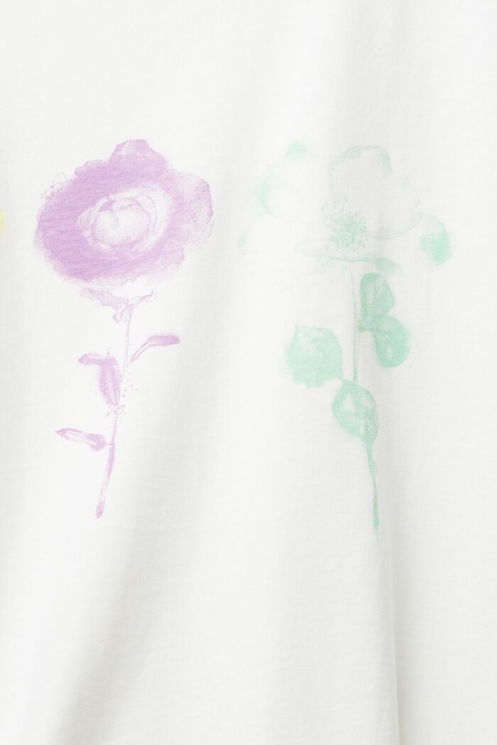 T-shirt with print, OFF WHITE, detail image number 1