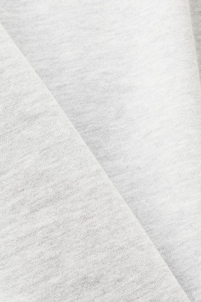 Sweatshirt with front  print, LIGHT GREY, detail image number 4