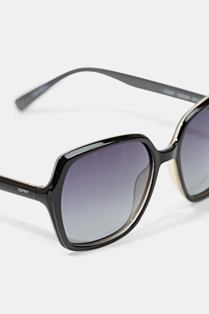 Statement sunglasses with large lenses, BLACK, detail image number 1