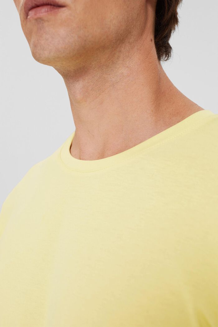 Cotton jersey T-shirt, YELLOW, detail image number 1