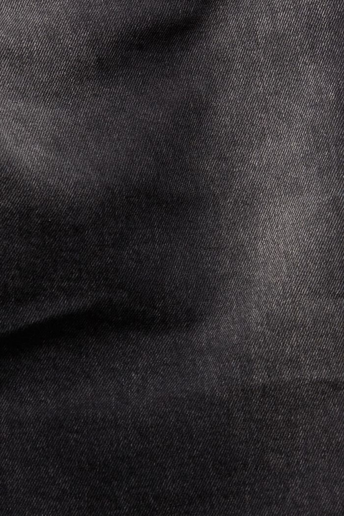 Washed out stretch jeans, BLACK MEDIUM WASHED, detail image number 6