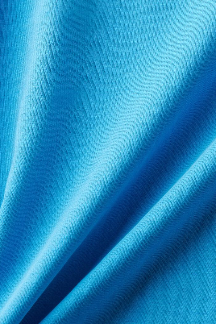 Logo Cotton Jersey T-Shirt, BLUE, detail image number 5