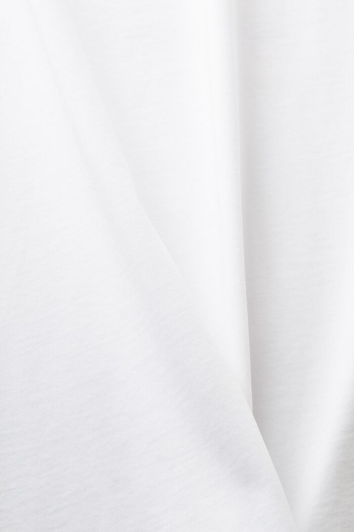Graphic Cotton Jersey T-Shirt, WHITE, detail image number 4