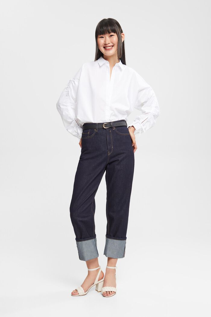 Straight-leg jeans, BLUE RINSE, overview