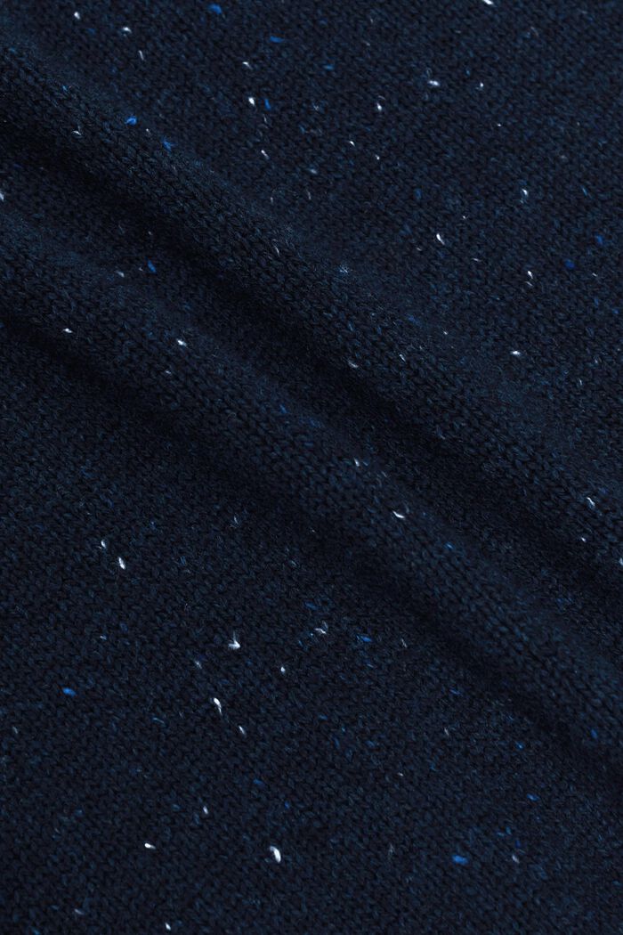 Neppy Crew Neck Sweater, PETROL BLUE, detail image number 5