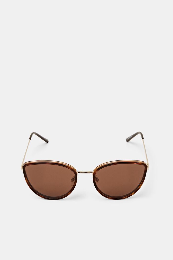 Cat-eye sunglasses, HAVANNA, detail image number 0