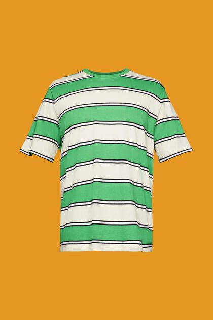 Striped sustainable cotton T-shirt