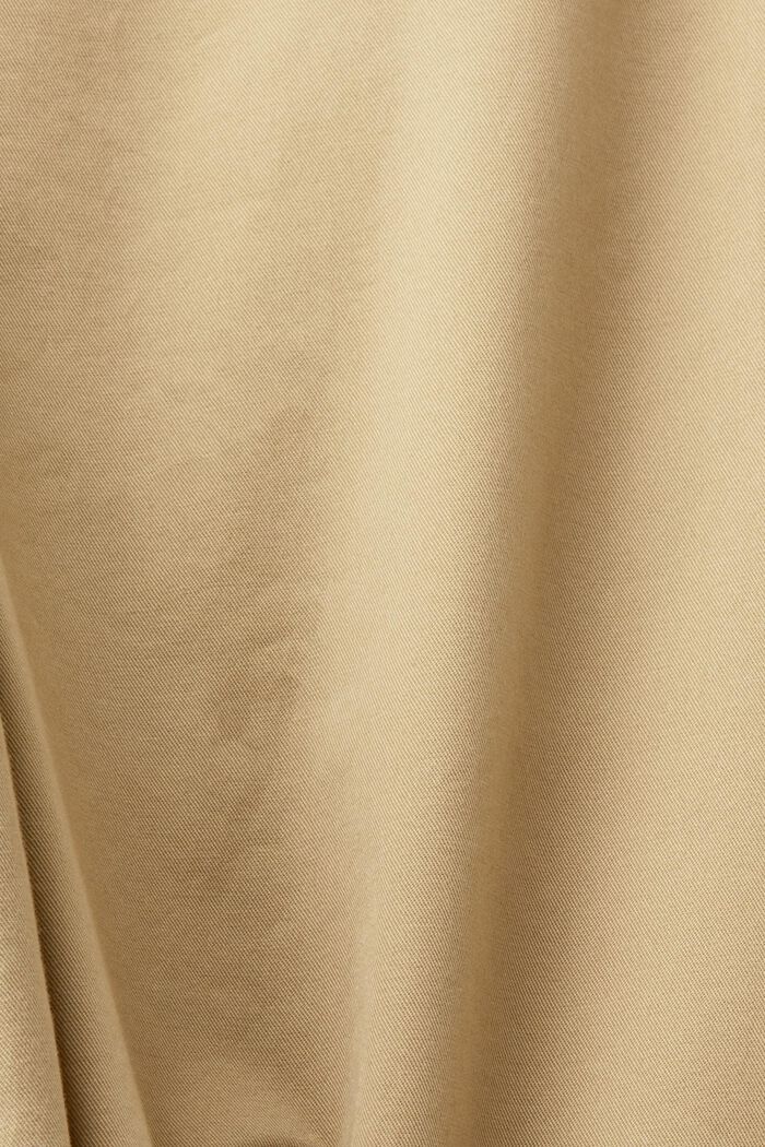 Cargo-style cropped trousers, KHAKI BEIGE, detail image number 5