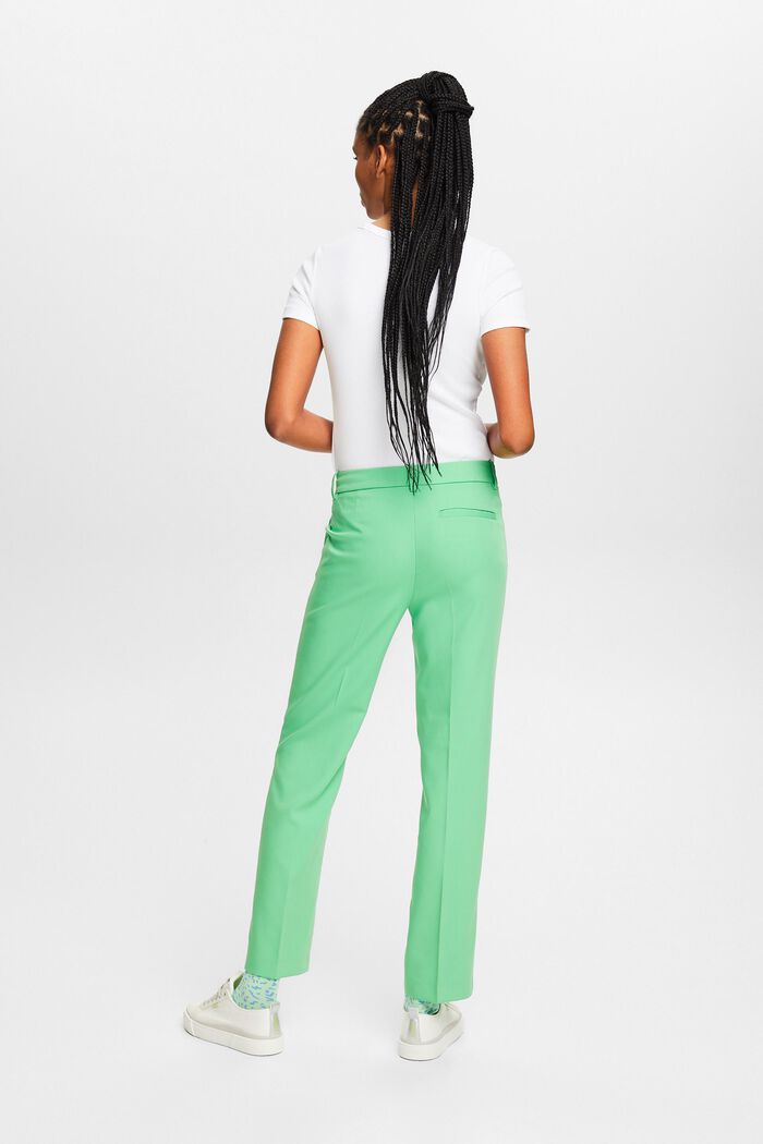 Low-Rise Straight Pants, CITRUS GREEN, detail image number 3