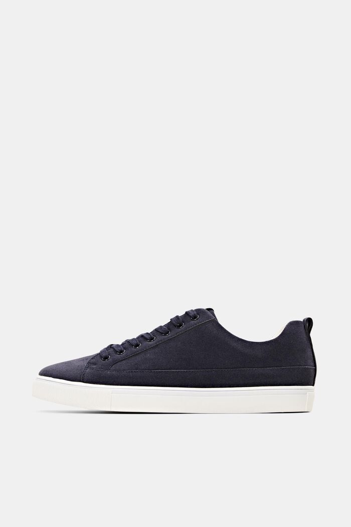 Faux suede trainers, NAVY, detail image number 0