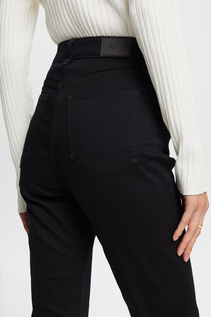High-rise bootcut jeans, BLACK RINSE, detail image number 2