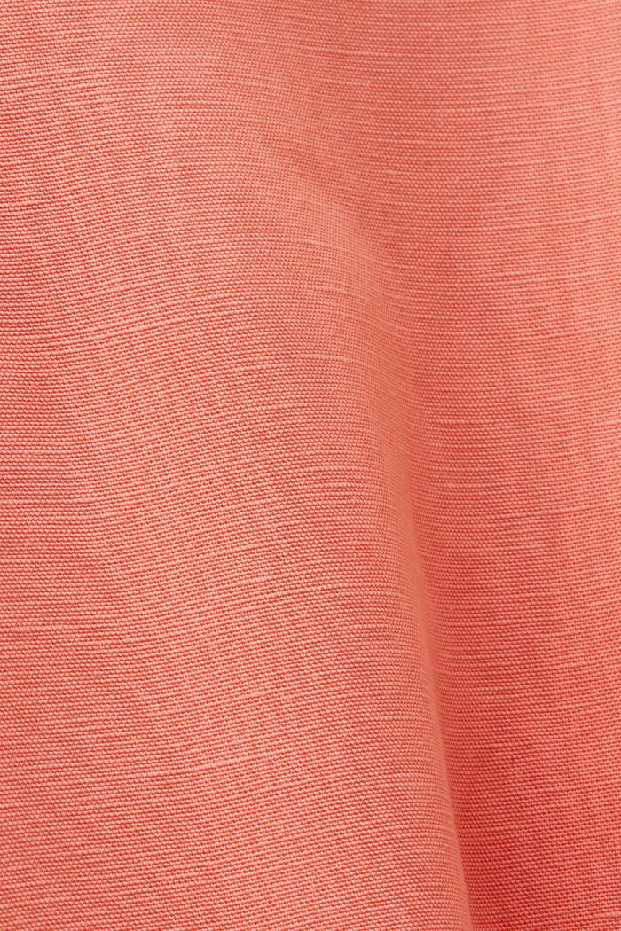 Blazer with bobbin lace, TENCEL™, CORAL, detail image number 5