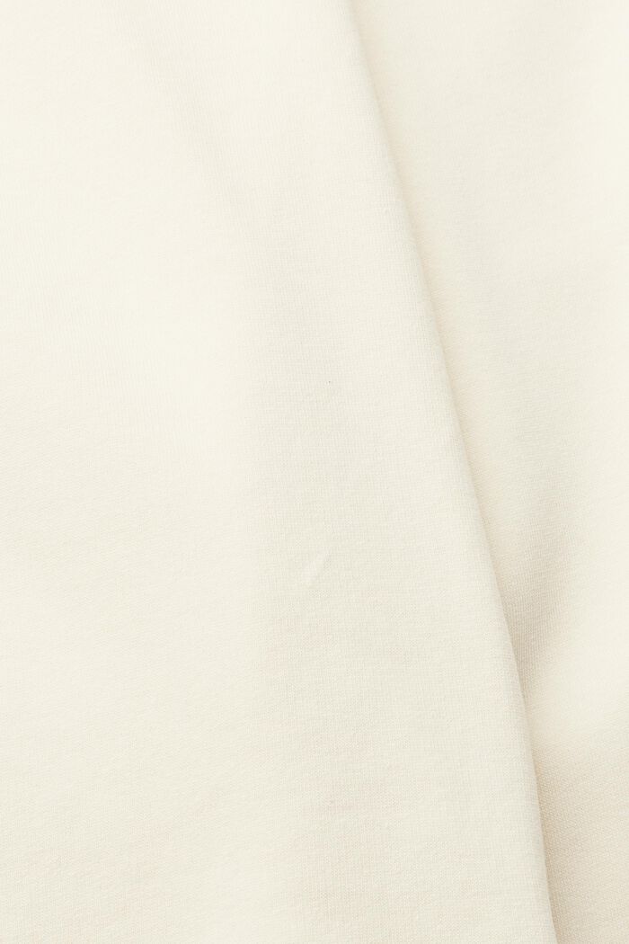Made of recycled material: short sweatshirt trousers, CREAM BEIGE, detail image number 4