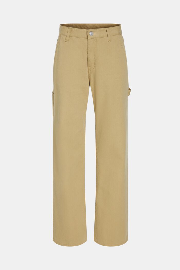 Cargo trousers, Women, BEIGE, detail image number 6
