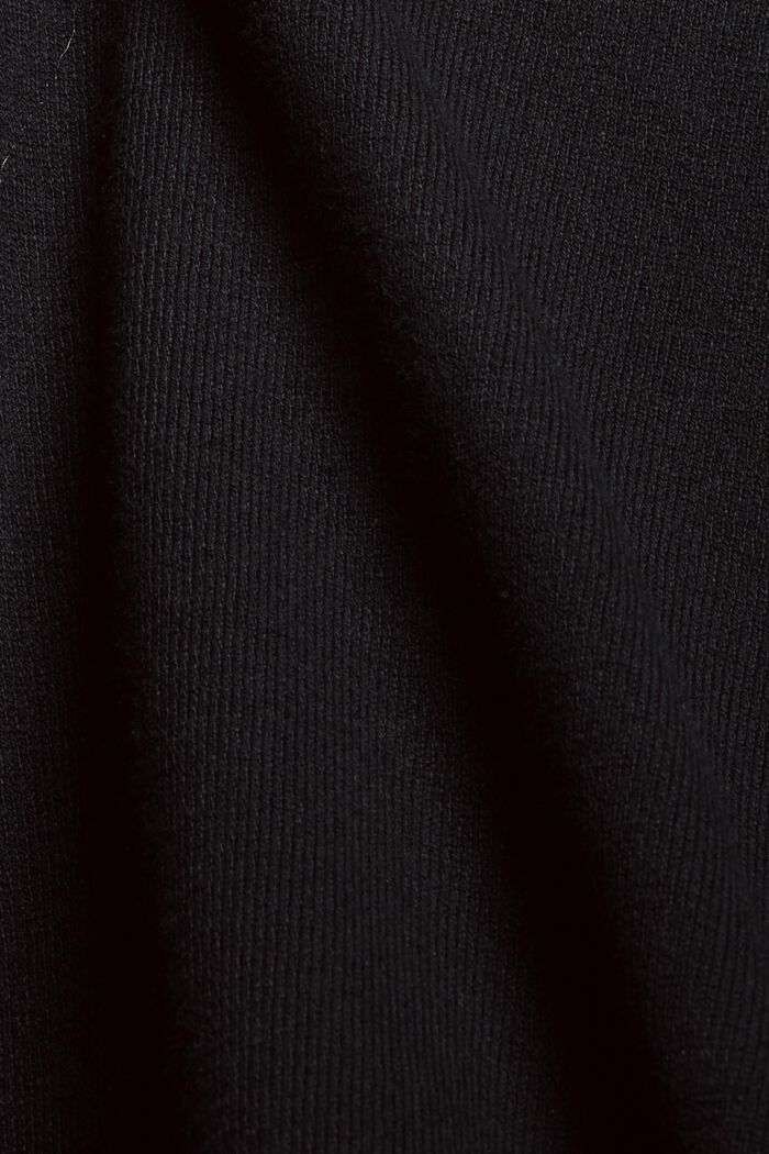 Bootcut jeans made of blended organic cotton, BLACK RINSE, detail image number 4