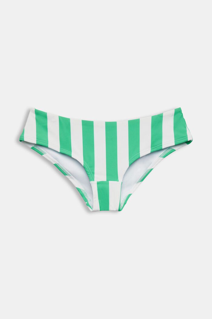 Hipster Striped Microfiber Shorts, NEW GREEN, detail image number 3
