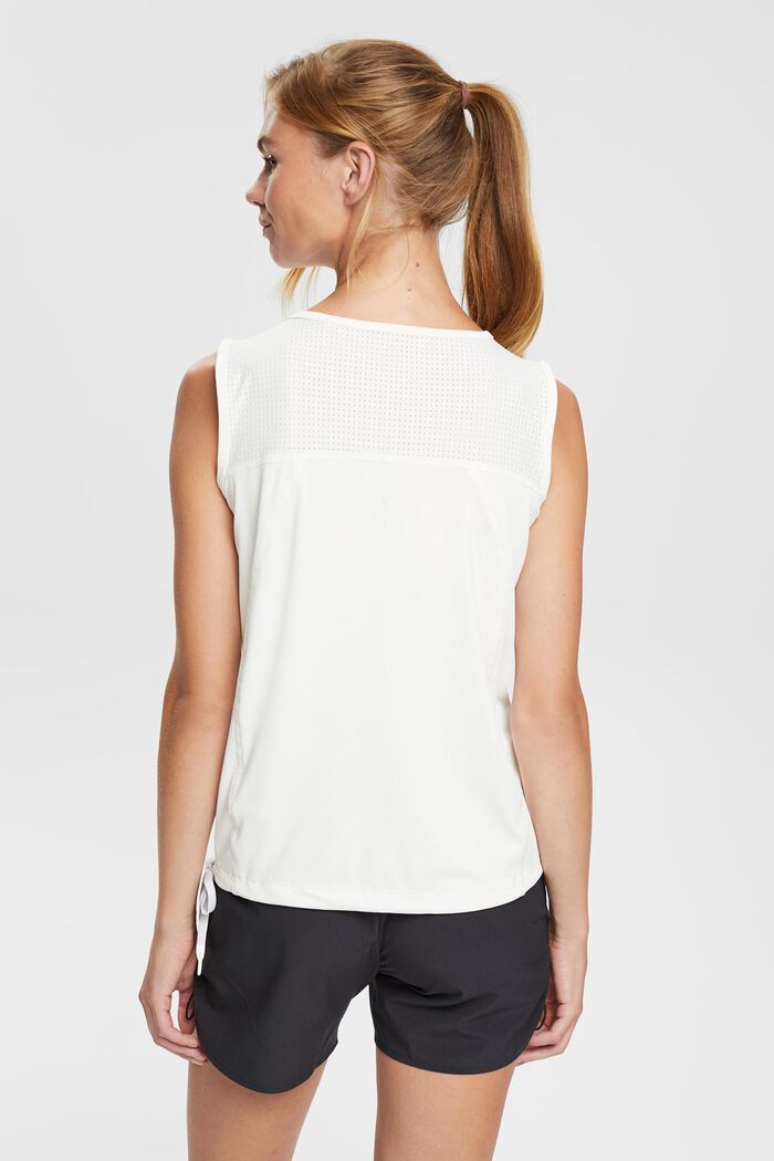 Drawstring active top, OFF WHITE, detail image number 4