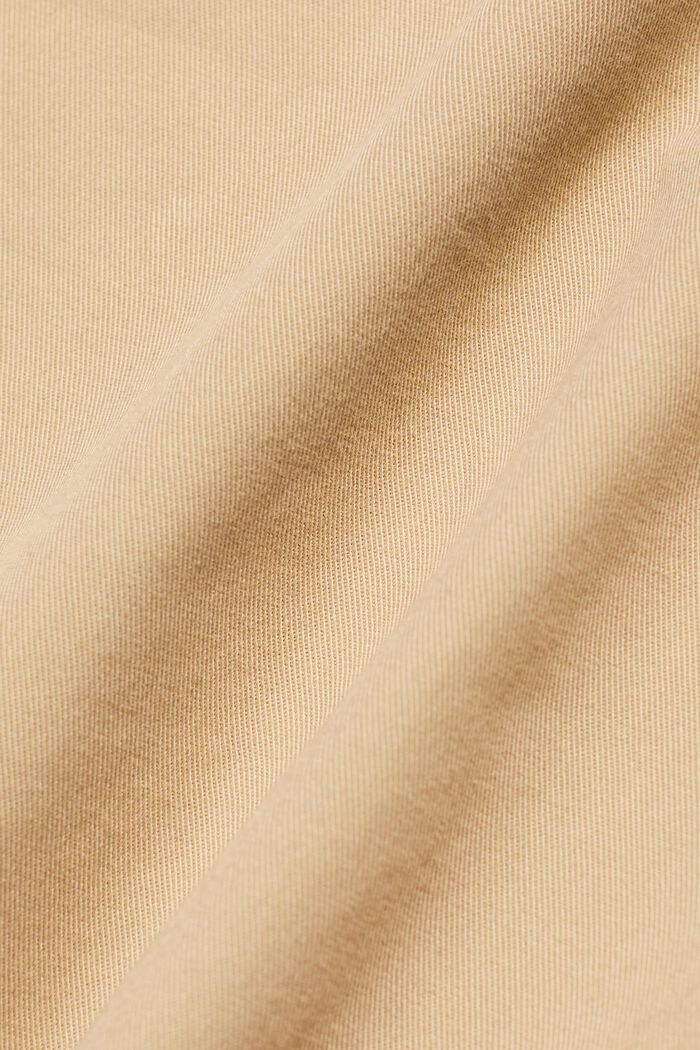 Wide Leg Chino Pants, BEIGE, detail image number 6
