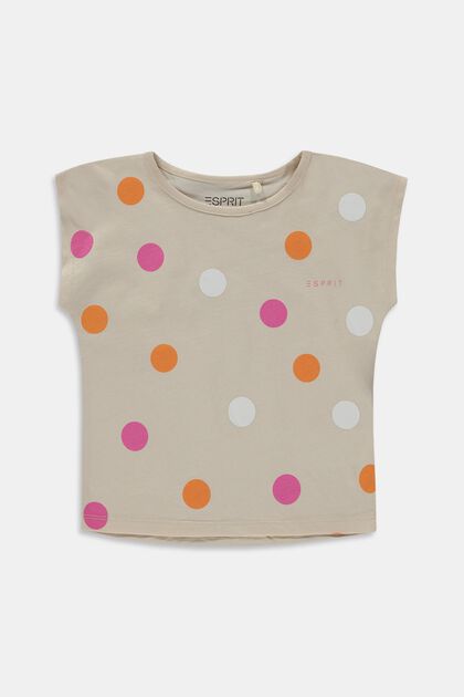 T-shirt with polka dot print