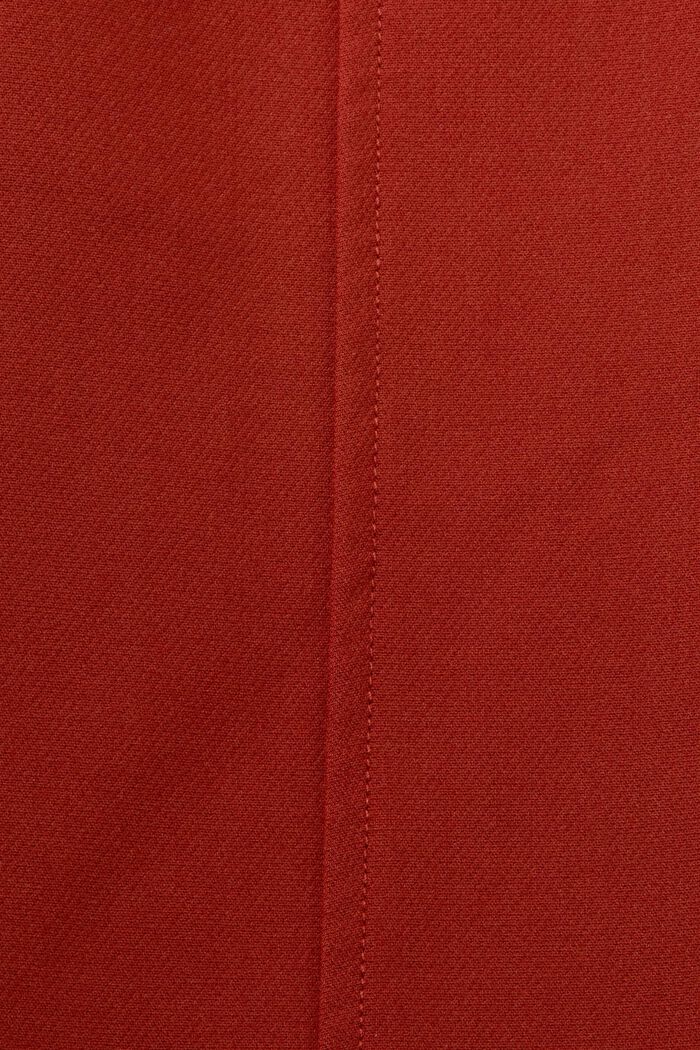 Mid-rise jogger style trousers, RUST BROWN, detail image number 6