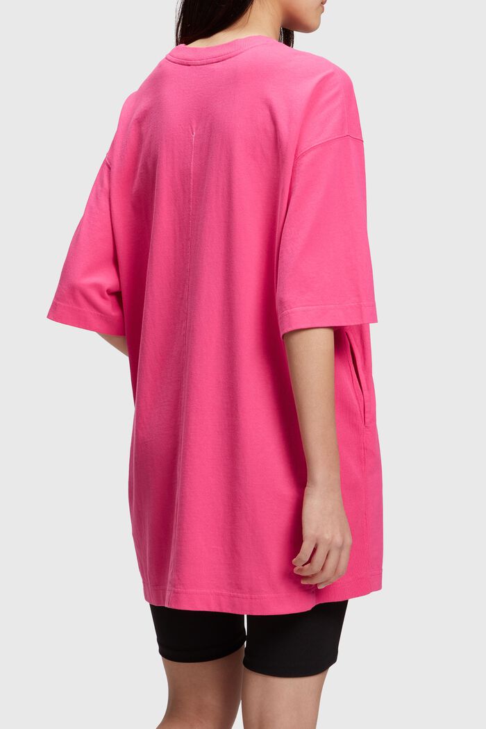 Color Dolphin Relaxed Fit T-shirt Dress, PINK, detail image number 1