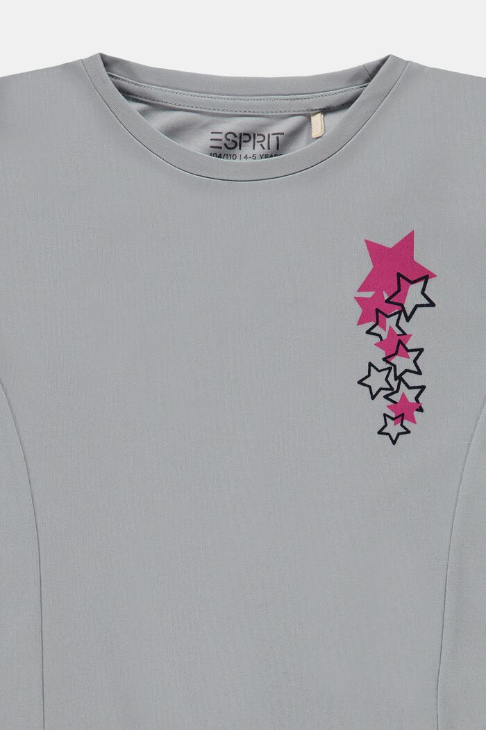 T-shirt with print, PASTEL GREY, detail image number 2