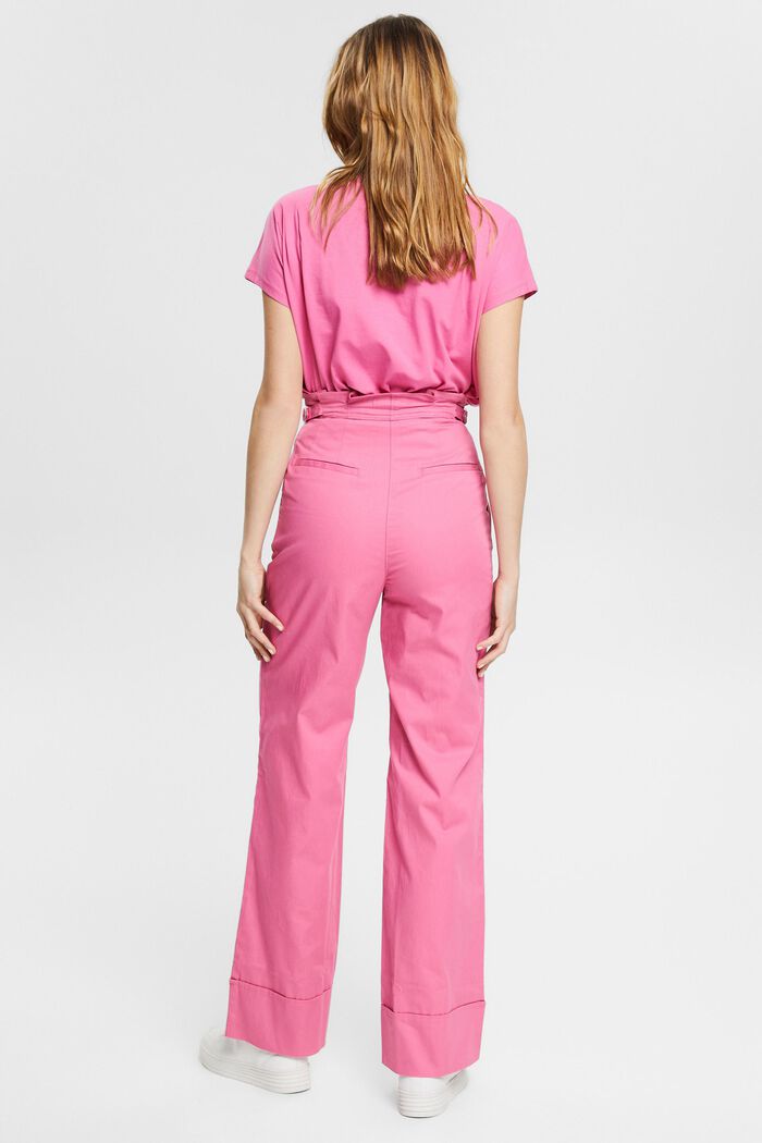 Wide leg trousers, PINK, detail image number 3