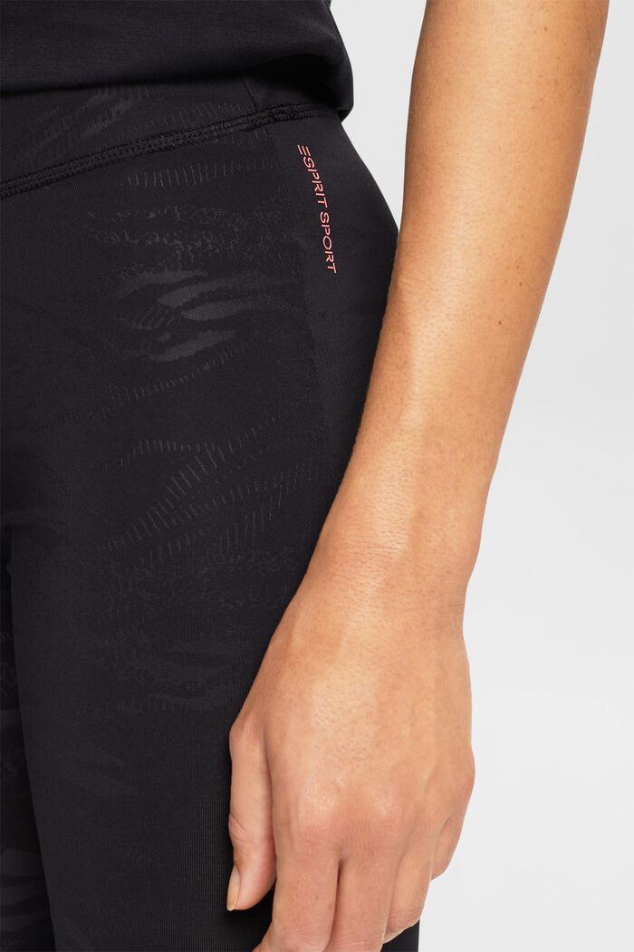 Active Leggings With E-DRY, BLACK, detail image number 2
