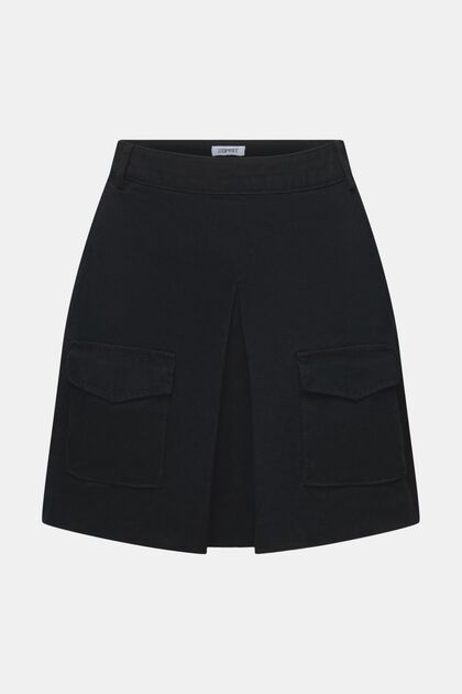 Box Pleat Mini Skirt